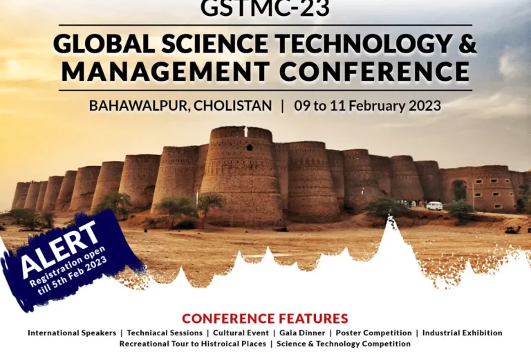 Global Science Technology & Management Conference 2023, Bahawalpur, photo 1 of 8