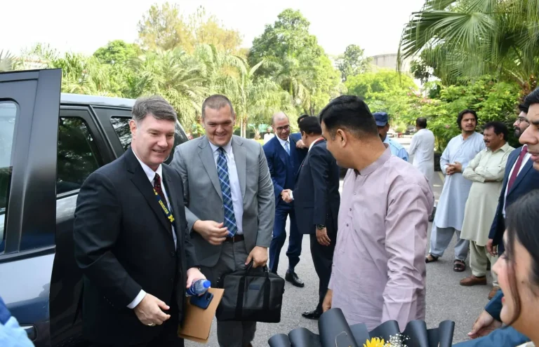 International delegates arriving at PMAS Arid Agriculture University Rawalpindi for ICELS-26